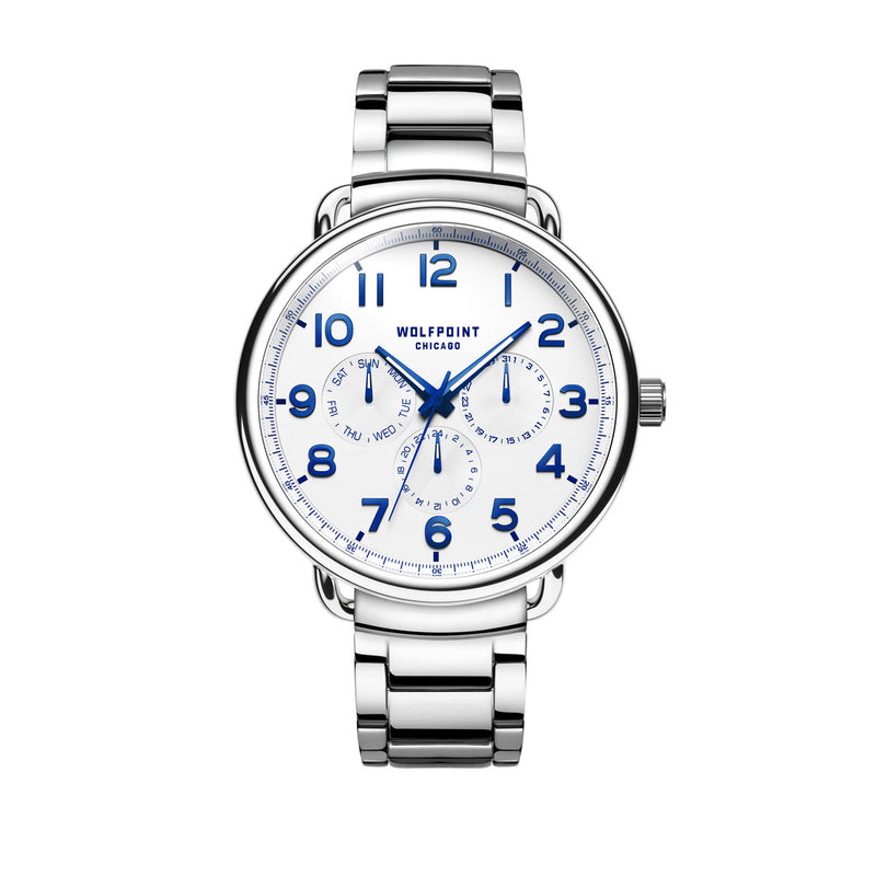 Ocean Blue White Watch