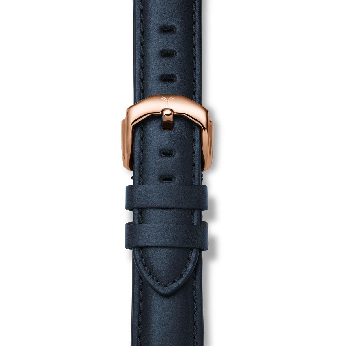 Navy Horween Chromexcel Leather Strap