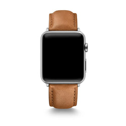 Tan Horween Leather Apple Watch® Straps - WOLFPOINT