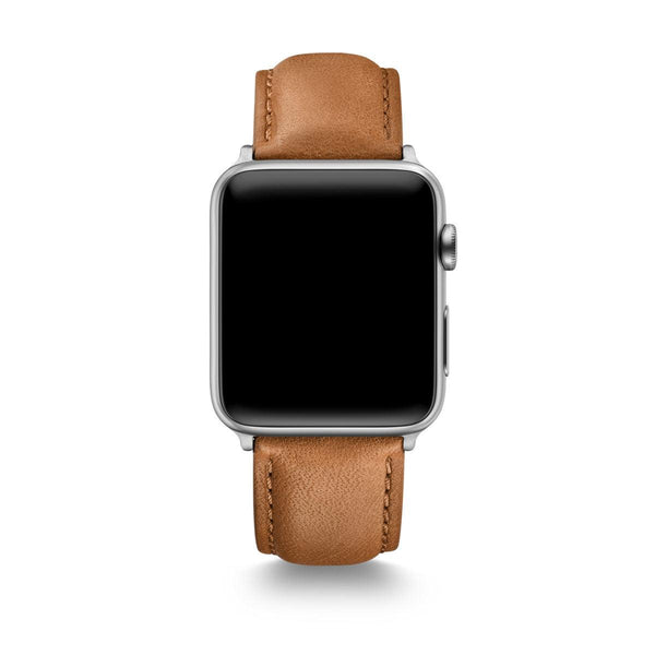 Tan Horween Leather Apple Watch® Straps - WOLFPOINT