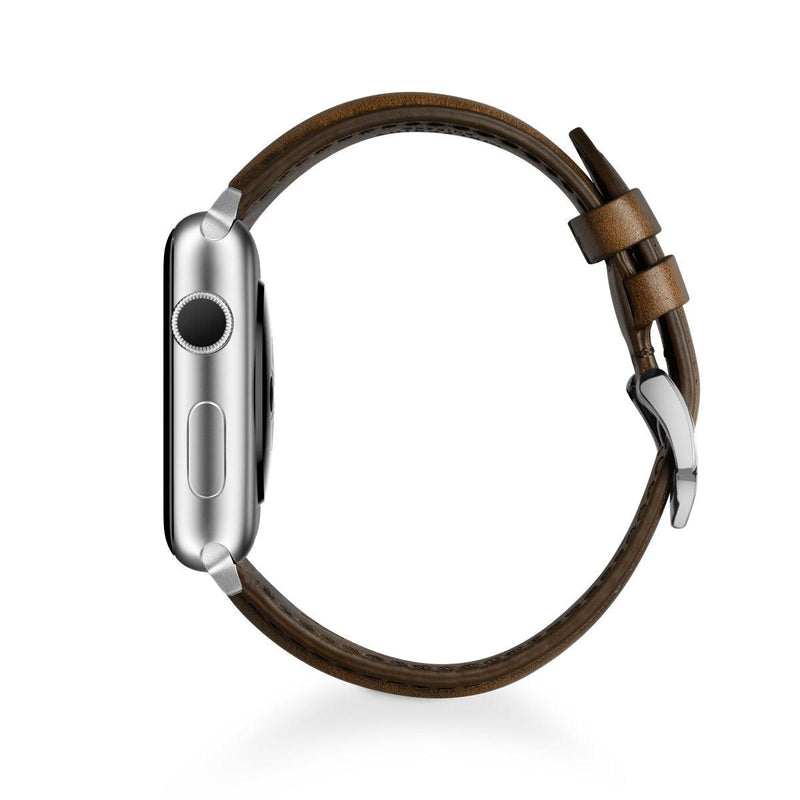 Brown Horween Leather Apple Watch® Straps - WOLFPOINT