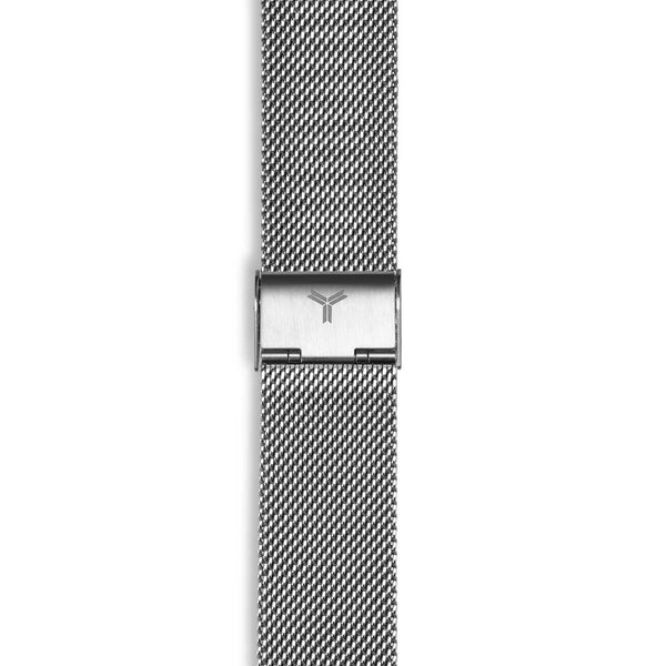 Silver 316L Steel Bracelet Watch Band - WOLFPOINT