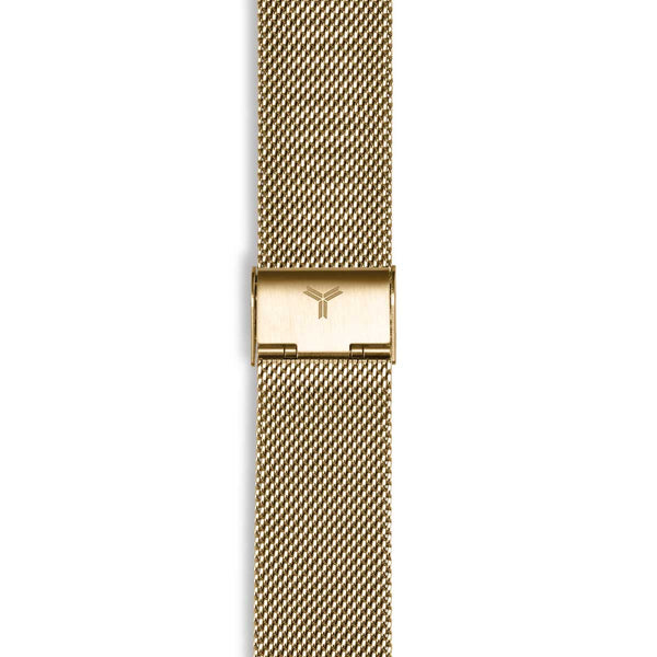 Gold 316L Steel Bracelet Watch Band - WOLFPOINT